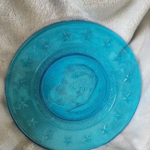 John F Kennedy Plate